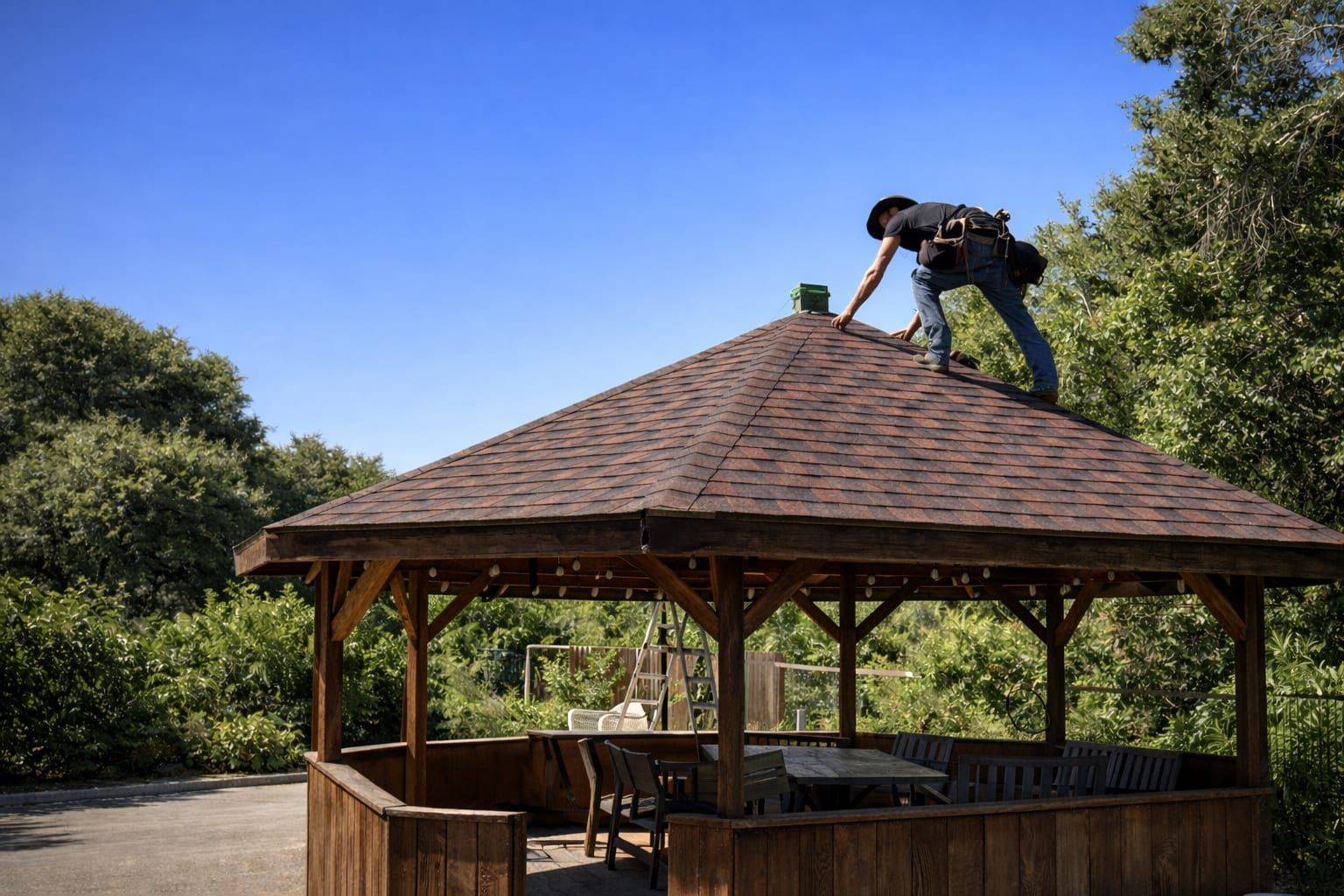 Professional roof installation and repair by Gadget Construction